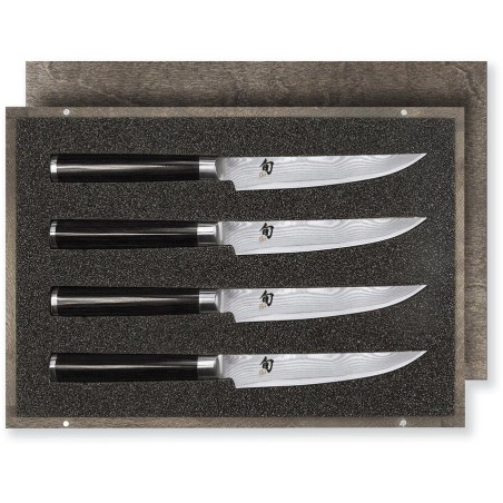 Juego de cuchillos kai shun classic set cuchillo para bistec -set dm-s400