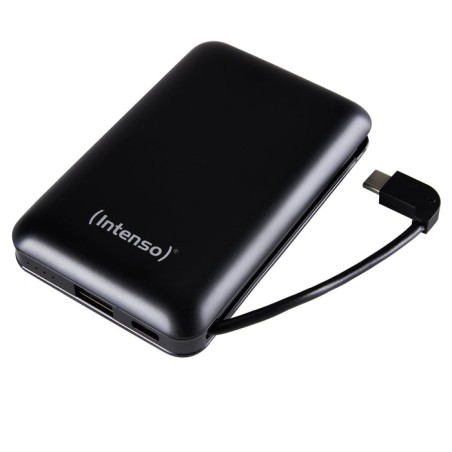 Intenso powerbank xc10000 black +usb-a zu type-c kabel 10000 mah
