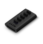 Concentrador usb nzxt ac-iusbh-m3, interno, salida 4xusb 2.0, entrada 1xusb 2.0, 1xsata, cuerpo magnetico cerrado, negro