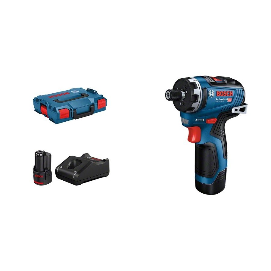 Bosch gsr 12v-35 kit hx l-boxx destornillador inalámbrico
