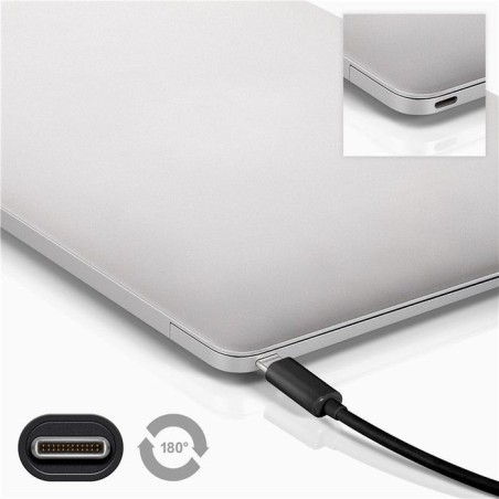 Goobay 66508 cable usb 2 m usb 3.2 gen 1 (3.1 gen 1) usb c negro