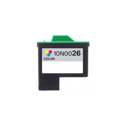 Tinta remanufacturado para lexmark 26/27 tricolor  10n0026e/10nx227e