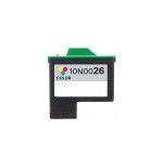 Tinta remanufacturado para lexmark 26/27 tricolor  10n0026e/10nx227e