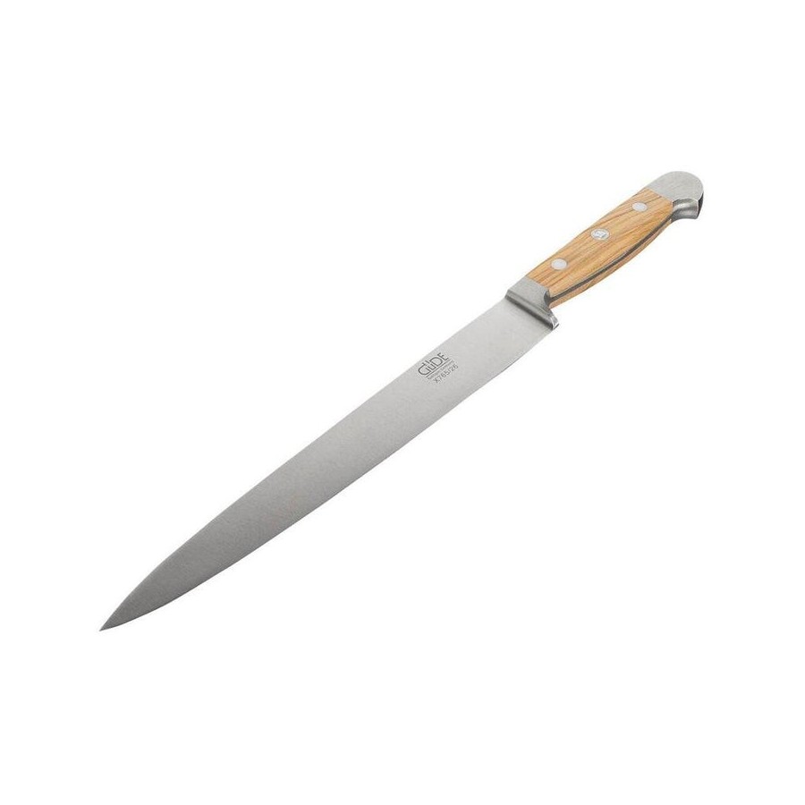 Cuchillo jamonero alpha gde 26 cm madera de olivo