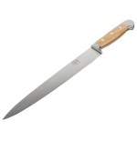 Cuchillo jamonero alpha gde 26 cm madera de olivo