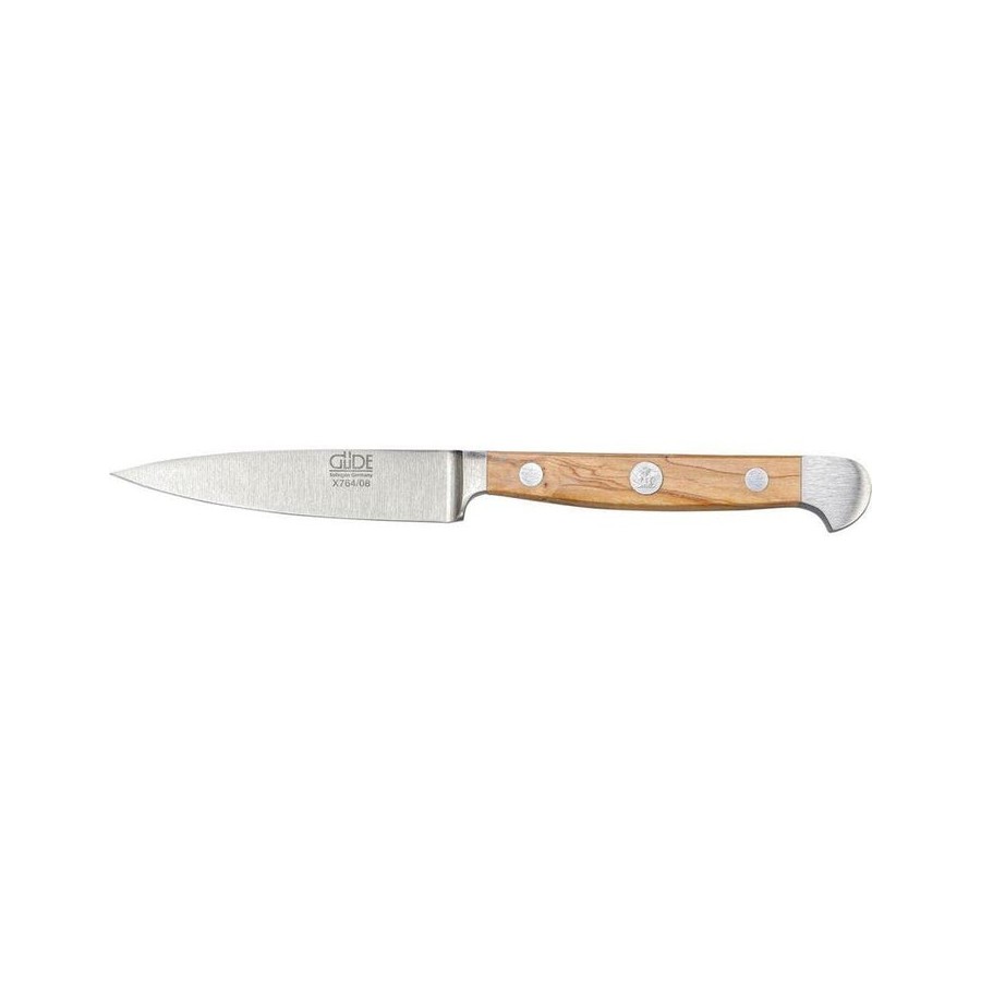 Cuchillo de pelar alpha gde 8 cm madera de olivo