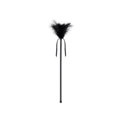 Secretplay - plumero plumas negro 40 cm
