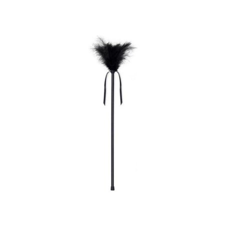 Secretplay - plumero plumas negro 40 cm