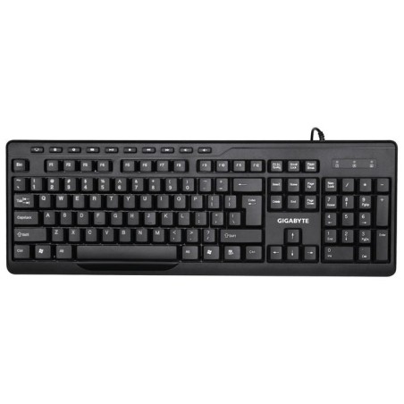 Combo teclado raton gigabyte km6300 negro usb