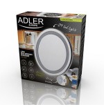 Espejo cosmético con retroiluminación led adler ad 2168