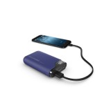 Batería externa realpower pb-7500c azul noche, usb c