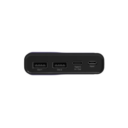 Batería externa realpower pb-15000c azul medianoche, usb c