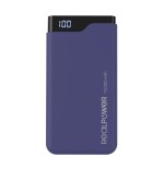 Batería externa realpower pb-15000c azul medianoche, usb c