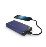 Batería externa realpower pb-15000c azul medianoche, usb c