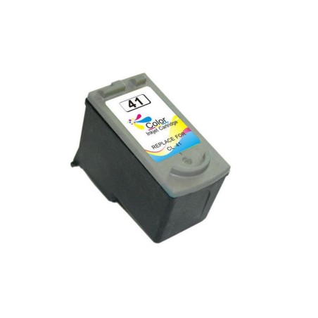 Cartucho de tinta remanufacturado para canon cl41/cl51/cl38 tricolor  0617b001/0618b001/2146b001 (muestra nivel de tinta)