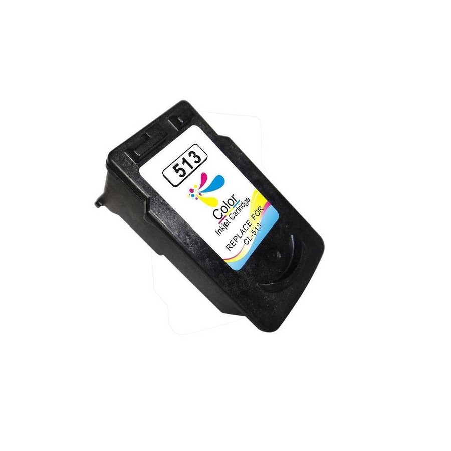 Tinta remanufacturado para canon cl513/cl511 tricolor  2971b001/2972b001 (muestra nivel de tinta)