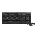 Logilink (aleman) teclado y raton inalambrico wl black de 1000dpi combo