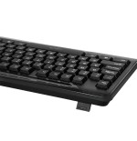 Logilink (aleman) teclado y raton inalambrico wl black de 1000dpi combo