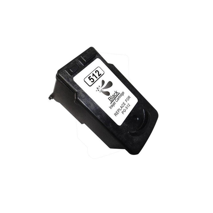 Tinta remanufacturado para canon pg512/pg510 negro  2969b001/2970b001 (muestra nivel de tinta)
