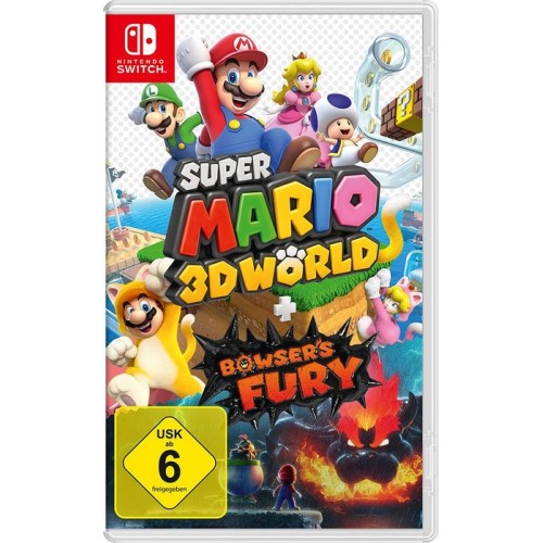 Juego nintendo switch super mario 3d world + bowser's fury, alemán inglés 10004552