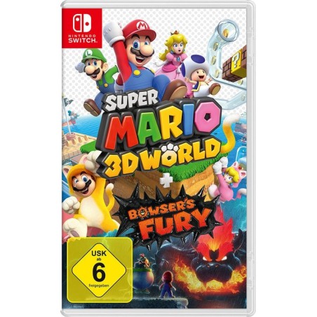 Juego nintendo switch super mario 3d world + bowser's fury, alemán inglés 10004552