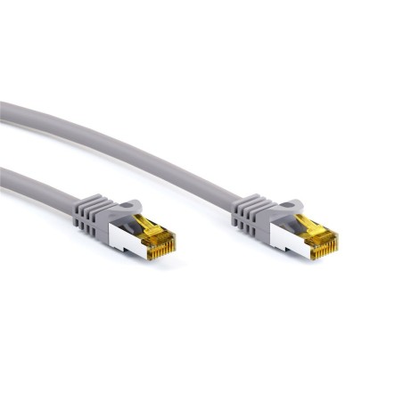 Goobay cable de red rj-45 cat7 1m  s/ftp (s-stp) gris