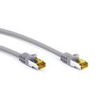 Goobay cable de red rj-45 cat7 1m  s/ftp (s-stp) gris