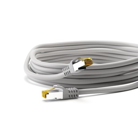 Goobay cable de red rj-45 cat7 1m  s/ftp (s-stp) gris