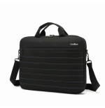 Coolbox maletin portatil 15.6" negro con asa y correa, impermeable