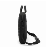 Coolbox maletin portatil 15.6" negro con asa y correa, impermeable