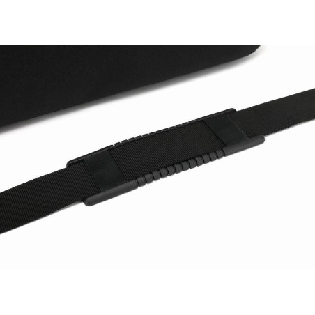 Coolbox maletin portatil 15.6" negro con asa y correa, impermeable
