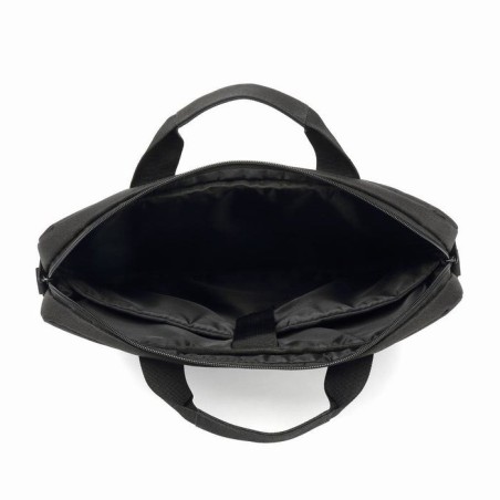 Coolbox maletin portatil 15.6" negro con asa y correa, impermeable
