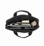Coolbox maletin portatil 15.6" negro con asa y correa, impermeable