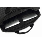 Coolbox maletin portatil 15.6" negro con asa y correa, impermeable
