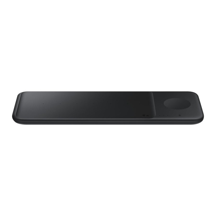 Samsung cargador qi wireless trio negro