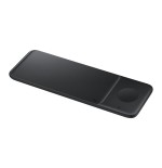 Samsung cargador qi wireless trio negro