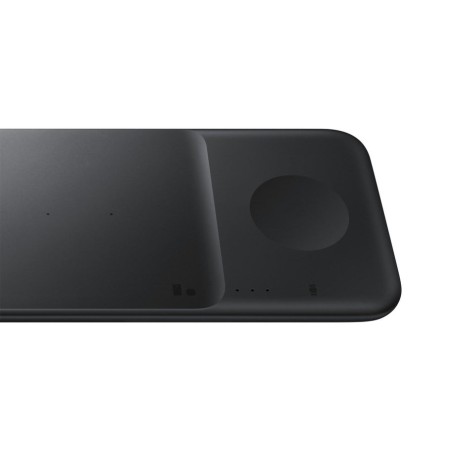 Samsung cargador qi wireless trio negro