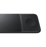 Samsung cargador qi wireless trio negro