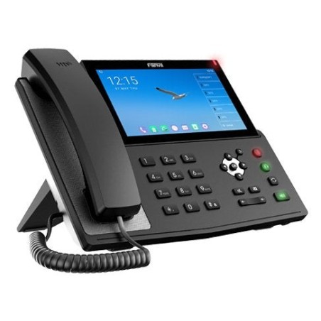 Teléfono ip fanvil x7a negro