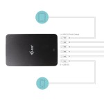 I-tec usb smart charger 6x usb-a port 52w