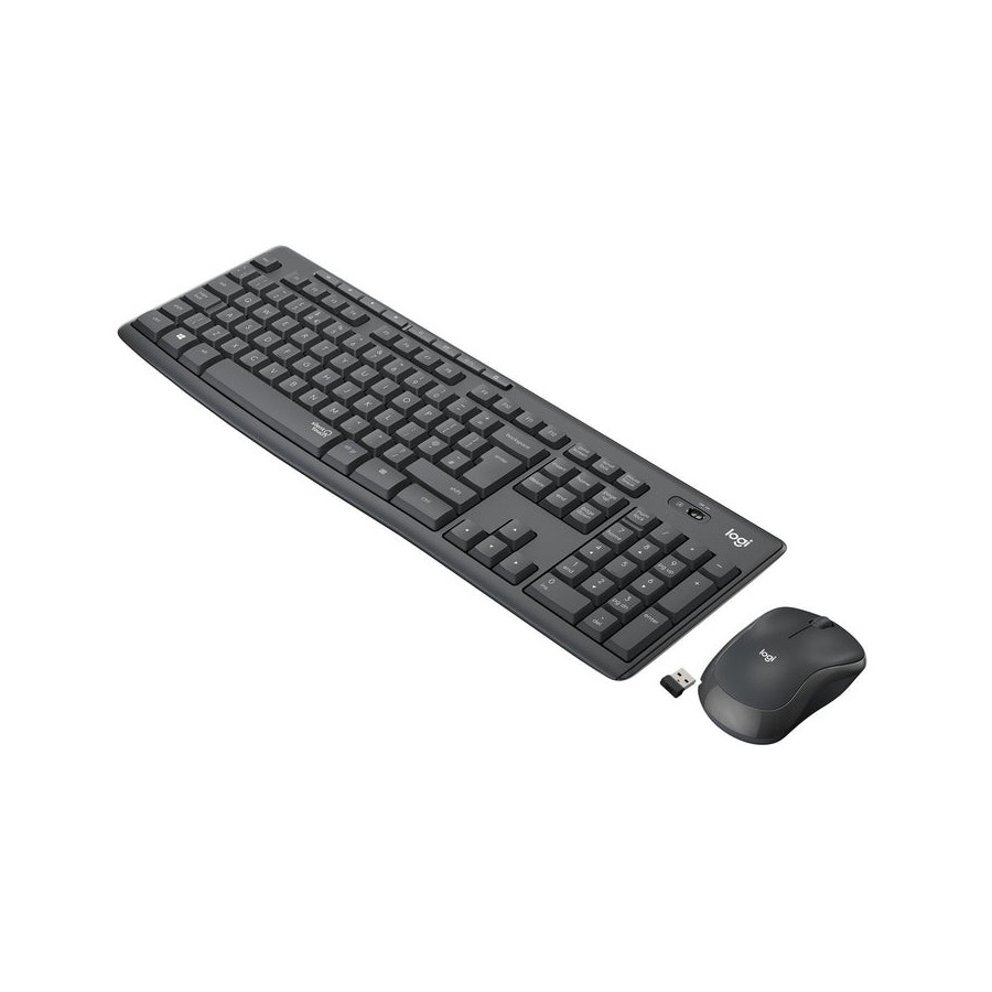 Teclado (italiano) + raton mk295 silent wireless combo graphite ita