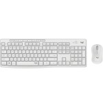 Teclado (aleman) + raton logitech wireless combo mk295 (920-009819) offwhite