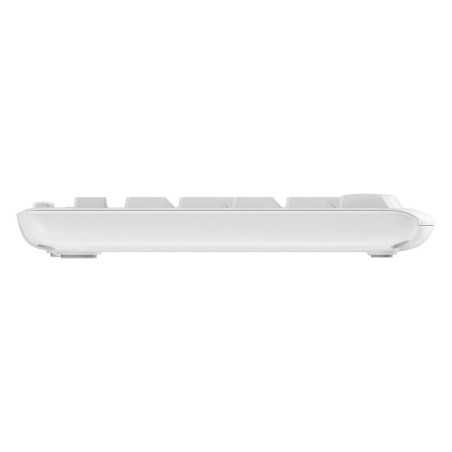 Teclado (aleman) + raton logitech wireless combo mk295 (920-009819) offwhite