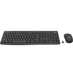 Teclado nórdico logitech mk295 silent wireless combo ratón incluido usb qwerty grafito