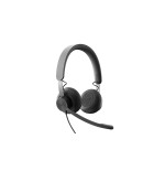Logitech pack personal de colaboracion con video webcam c925e fullhd 1080p + auriculares  uc zone wired - color negro