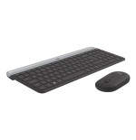Teclado español + ratón logitech mk470 usb qwerty grafito 920-009198