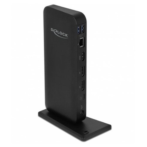 Delock usb type-c dp 1.4 docking station 4k/hdmi/dp1.4/usb3.2