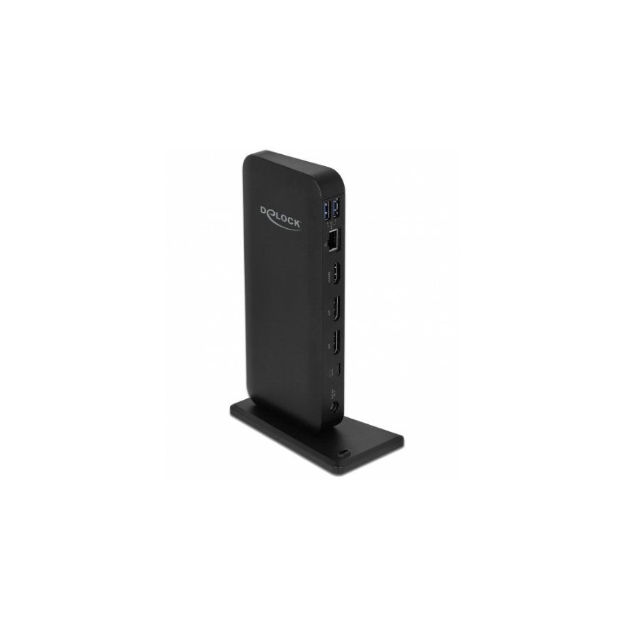Delock usb type-c dp 1.4 docking station 4k/hdmi/dp1.4/usb3.2