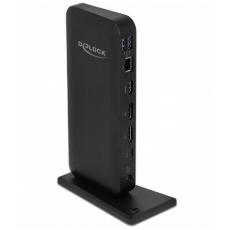 Delock usb type-c dp 1.4 docking station 4k/hdmi/dp1.4/usb3.2