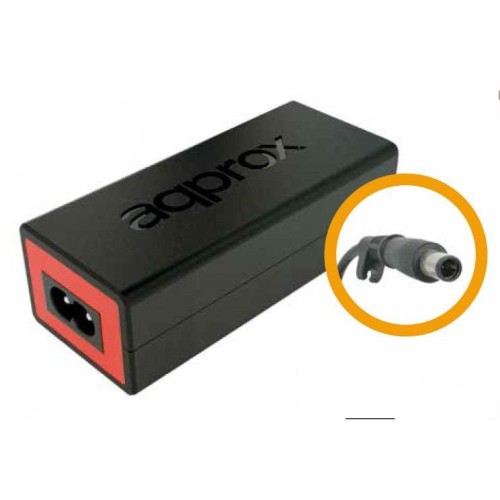 Approx cargador para portatiles hp appa01 90w 19vdc/4.74a clavija 7.4x5mm